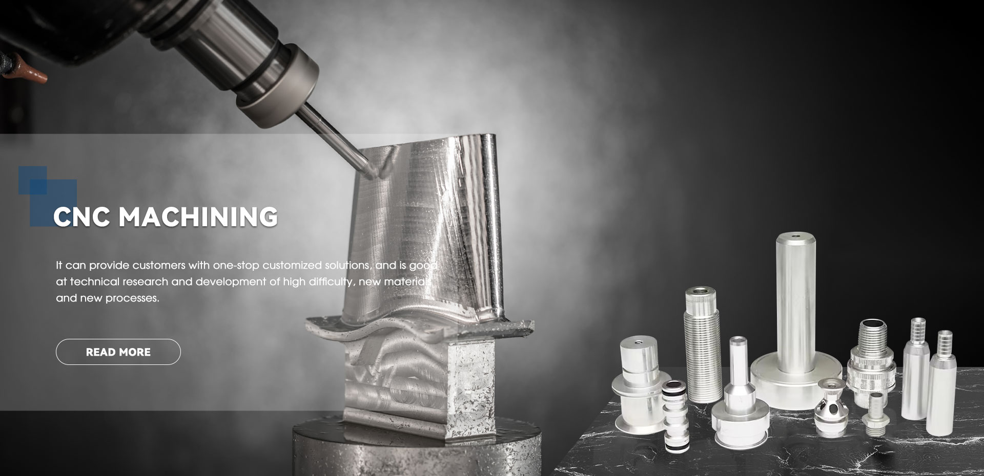 Fábrica de usinagem CNC